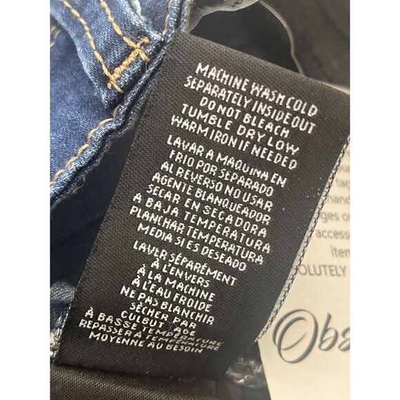 Fashion Nova Women Dark Wash Shorts Size 5 NWT - Picture 8 of 8